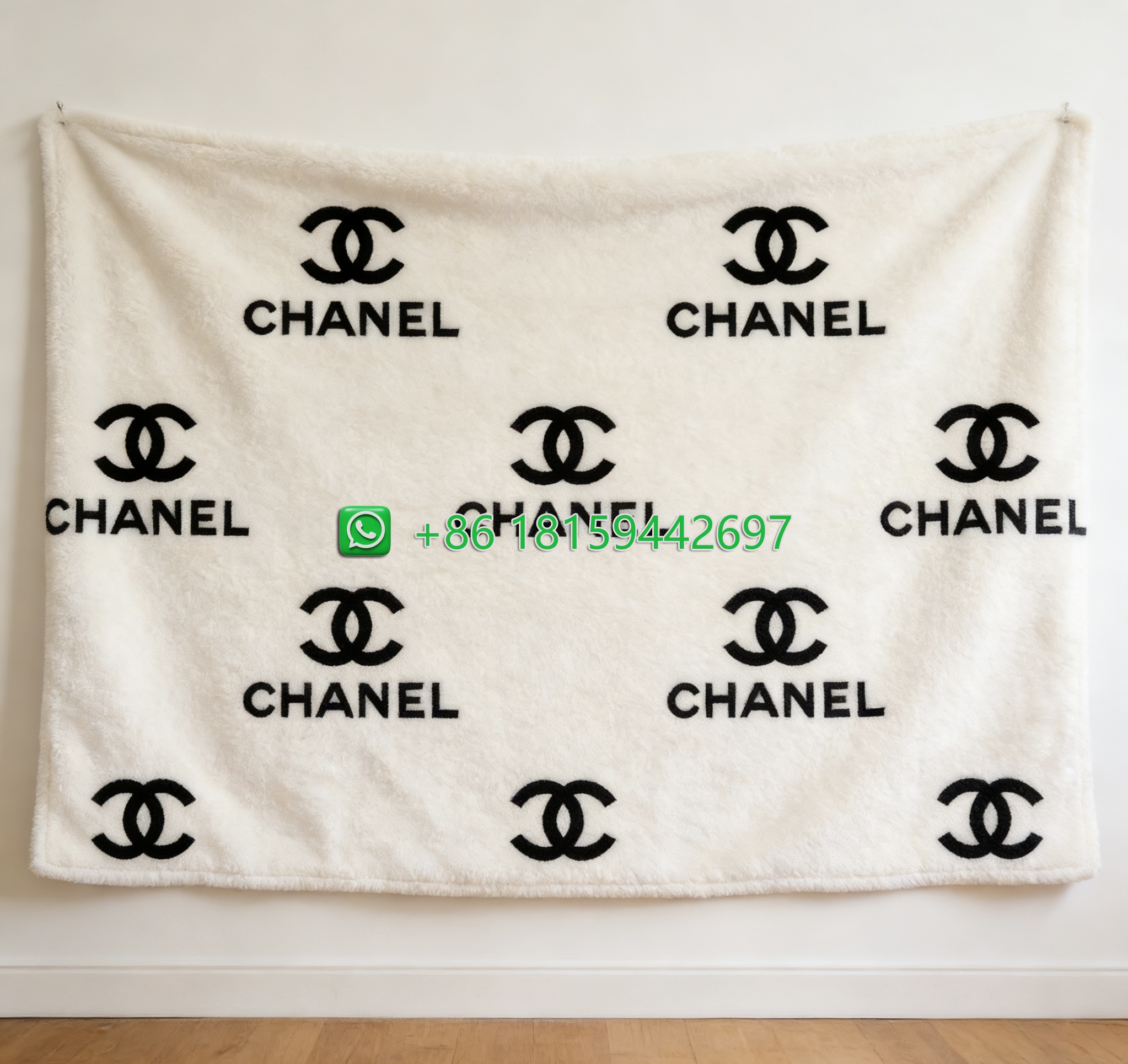 Chanel Throw Blankets
